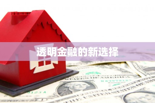 奎文透明金融的新选择
