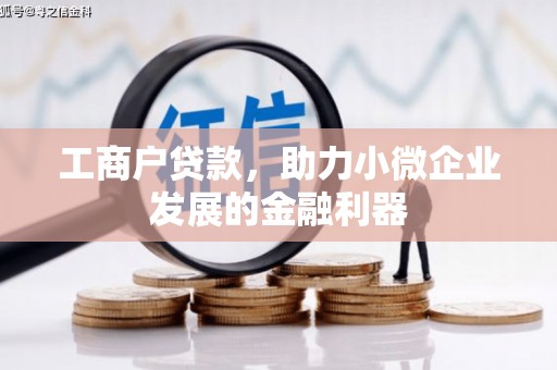 新都工商户贷款，助力小微企业发展的金融利器