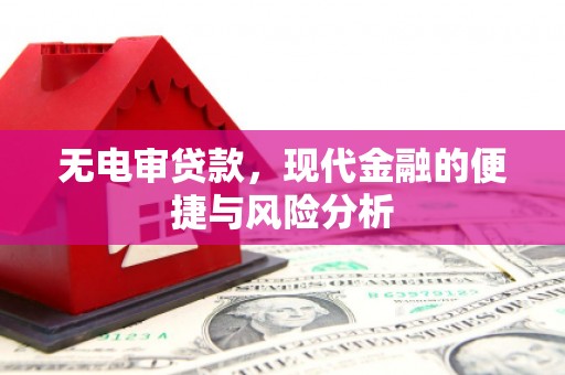 三湾无电审贷款，现代金融的便捷与风险分析