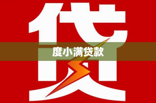 横县度小满贷款