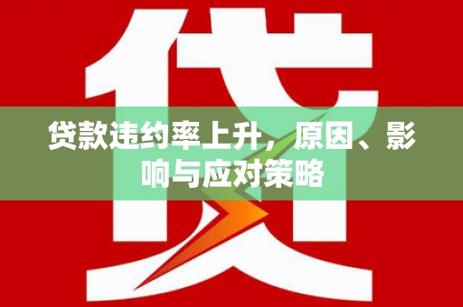 溪口贷款违约率上升，原因、影响与应对策略