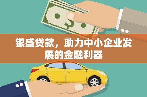 扶绥银盛贷款，助力中小企业发展的金融利器