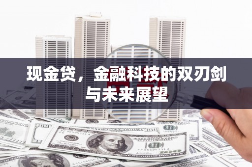 大社现金贷，金融科技的双刃剑与未来展望