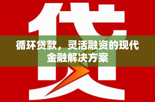 合山循环贷款，灵活融资的现代金融解决方案