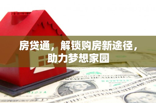 金湾房贷通，解锁购房新途径，助力梦想家园