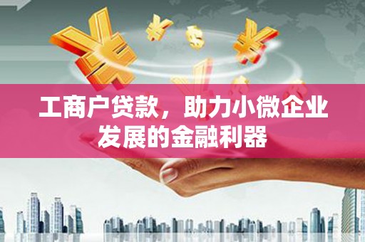 天镇工商户贷款，助力小微企业发展的金融利器