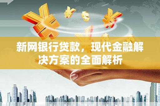 文水新网银行贷款，现代金融解决方案的全面解析