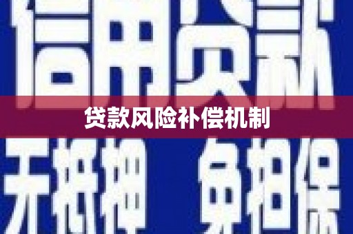 桃城贷款风险补偿机制