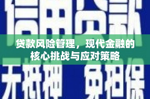 方山贷款风险管理，现代金融的核心挑战与应对策略