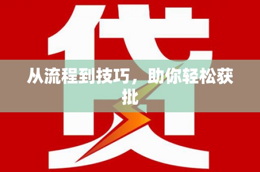 延津从流程到技巧，助你轻松获批