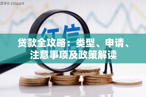 石屏贷款全攻略：类型、申请、注意事项及政策解读